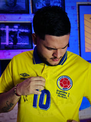 CAMISETA SELECCION COLOMBIA LOCAL 1993
