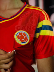 CAMISETA SELECCION COLOMBIA VISITANTE 1990 DAMA