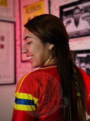 CAMISETA SELECCION COLOMBIA VISITANTE 1990 DAMA
