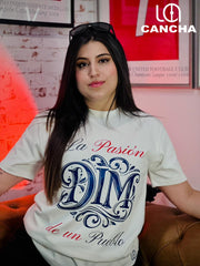 CAMISETA DIM TRIBAL BLANCA