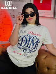 CAMISETA DIM TRIBAL BLANCA