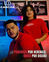CAMISETA DIM PODEROSO ROJA