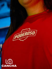 CAMISETA DIM PODEROSO ROJA
