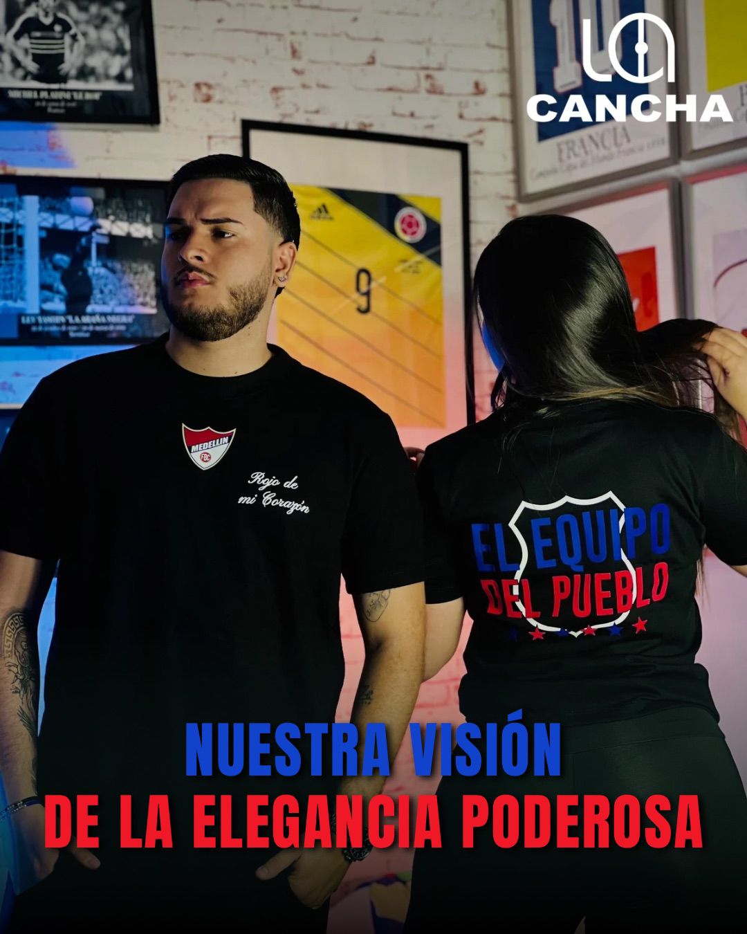 CAMISETA DIM ROJO DE MI CORAZON