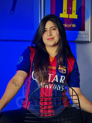 CAMISETA BARCELONA RETRO LOCAL 2015