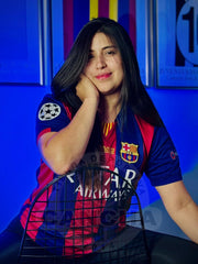 CAMISETA BARCELONA RETRO LOCAL 2015