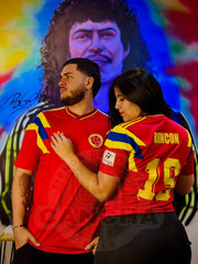 CAMISETA SELECCIÓN COLOMBIA VISITANTE 1990