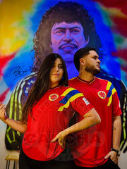 CAMISETA SELECCIÓN COLOMBIA VISITANTE 1990