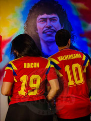 CAMISETA SELECCIÓN COLOMBIA VISITANTE 1990