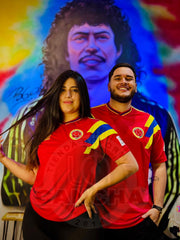 CAMISETA SELECCIÓN COLOMBIA VISITANTE 1990