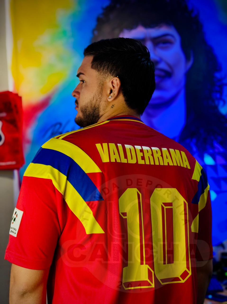 CAMISETA SELECCIÓN COLOMBIA VISITANTE 1990