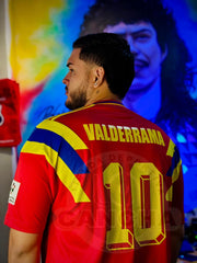 CAMISETA SELECCIÓN COLOMBIA VISITANTE 1990