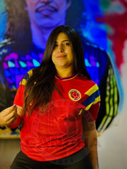 CAMISETA SELECCIÓN COLOMBIA VISITANTE 1990