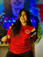 CAMISETA SELECCIÓN COLOMBIA VISITANTE 1990