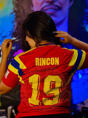 CAMISETA SELECCIÓN COLOMBIA VISITANTE 1990