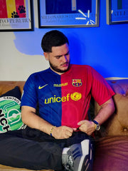 CAMISETA BARCELONA RETRO LOCAL 2008-2009