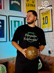 CAMISETA ATLÉTICO NACIONAL CAMPEON CONTINENTAL NEGRA