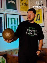 CAMISETA ATLÉTICO NACIONAL CAMPEON CONTINENTAL NEGRA