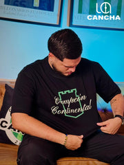 CAMISETA ATLÉTICO NACIONAL CAMPEON CONTINENTAL NEGRA