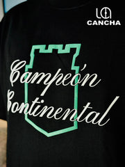 CAMISETA ATLÉTICO NACIONAL CAMPEON CONTINENTAL NEGRA