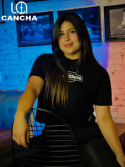 CAMISETA DIM NEGRA PODEROSO DAMA