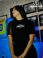CAMISETA DIM NEGRA PODEROSO DAMA