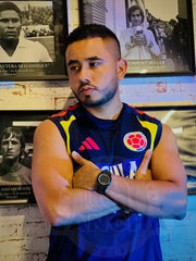 PETO SELECCIÓN COLOMBIA ENTRENAMIENTO 2026 AZUL