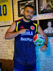 PETO SELECCIÓN COLOMBIA ENTRENAMIENTO 2026 AZUL