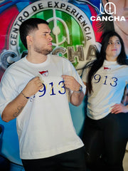 CAMISETA DIM BLANCA 1913 RETRO