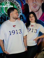 CAMISETA DIM BLANCA 1913 RETRO