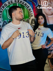 CAMISETA DIM BLANCA 1913 RETRO