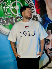 CAMISETA DIM BLANCA 1913 RETRO