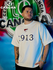 CAMISETA DIM BLANCA 1913 RETRO