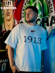CAMISETA DIM BLANCA 1913 RETRO