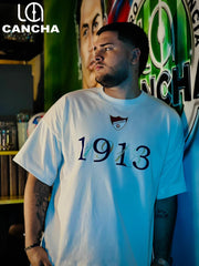 CAMISETA DIM BLANCA 1913 RETRO