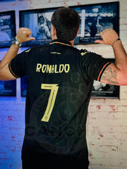 CAMISETA PORTUGAL VERSION ESPECIAL NEGRA