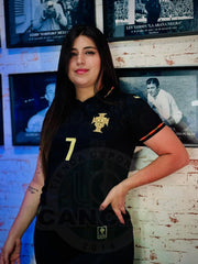 CAMISETA PORTUGAL VERSION ESPECIAL NEGRA