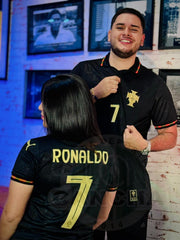 CAMISETA PORTUGAL VERSION ESPECIAL NEGRA