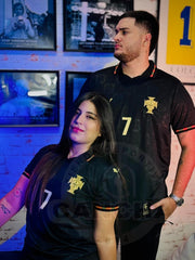 CAMISETA PORTUGAL VERSION ESPECIAL NEGRA
