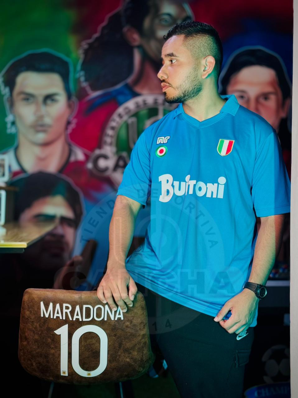 CAMISETA NAPOLI LOCAL 1986/87