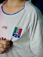 CAMISETA ONCE CALDAS RETRO LOCAL 2004 NIÑO