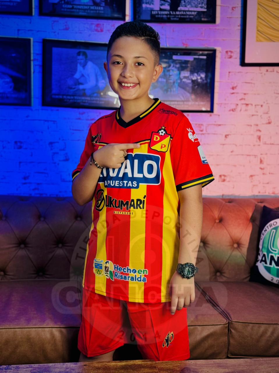 CAMISETA PEREIRA LOCAL 2025-26 NIÑO