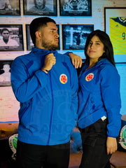 CHAQUETA SELECCION COLOMBIA 2026 AZUL