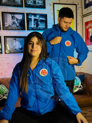 CHAQUETA SELECCION COLOMBIA 2026 AZUL