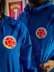 CHAQUETA SELECCION COLOMBIA 2026 AZUL