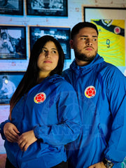 CHAQUETA SELECCION COLOMBIA 2026 AZUL