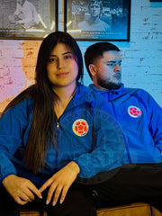 CHAQUETA SELECCION COLOMBIA 2026 AZUL