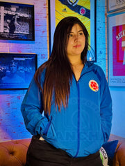 CHAQUETA SELECCION COLOMBIA 2026 AZUL