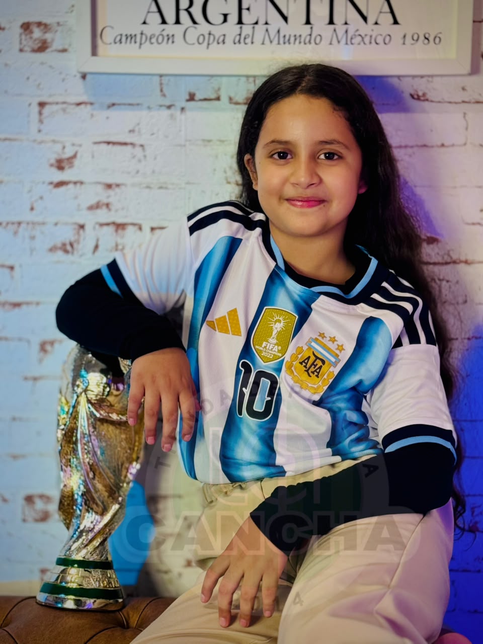 CAMISETA ARGENTINA NIÑO 2026