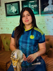 CAMISETA SELECCION COLOMBIA DAMA VISITANTE 2026